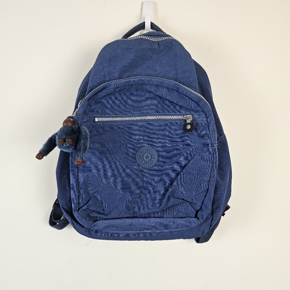 Kipling Seoul Extra Large 17"h Backpack, Deep Sky Blue